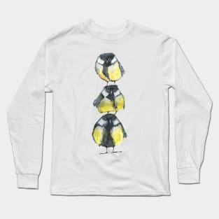 titmouse bird Long Sleeve T-Shirt